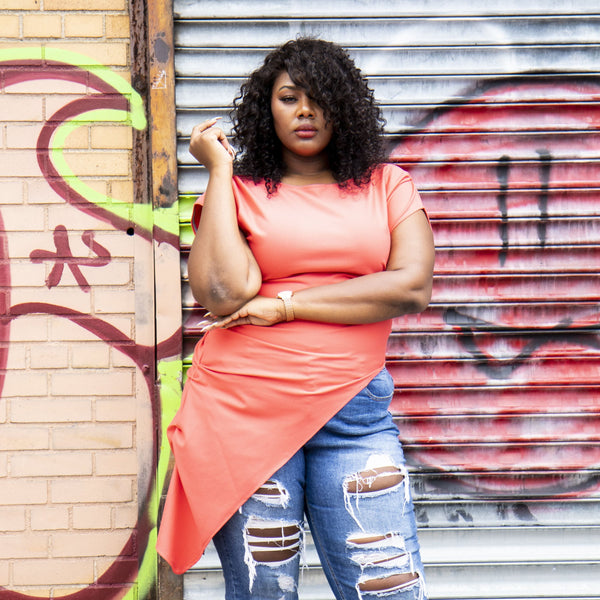 Ingrid Top - S / ORANGE RUSH - Tops